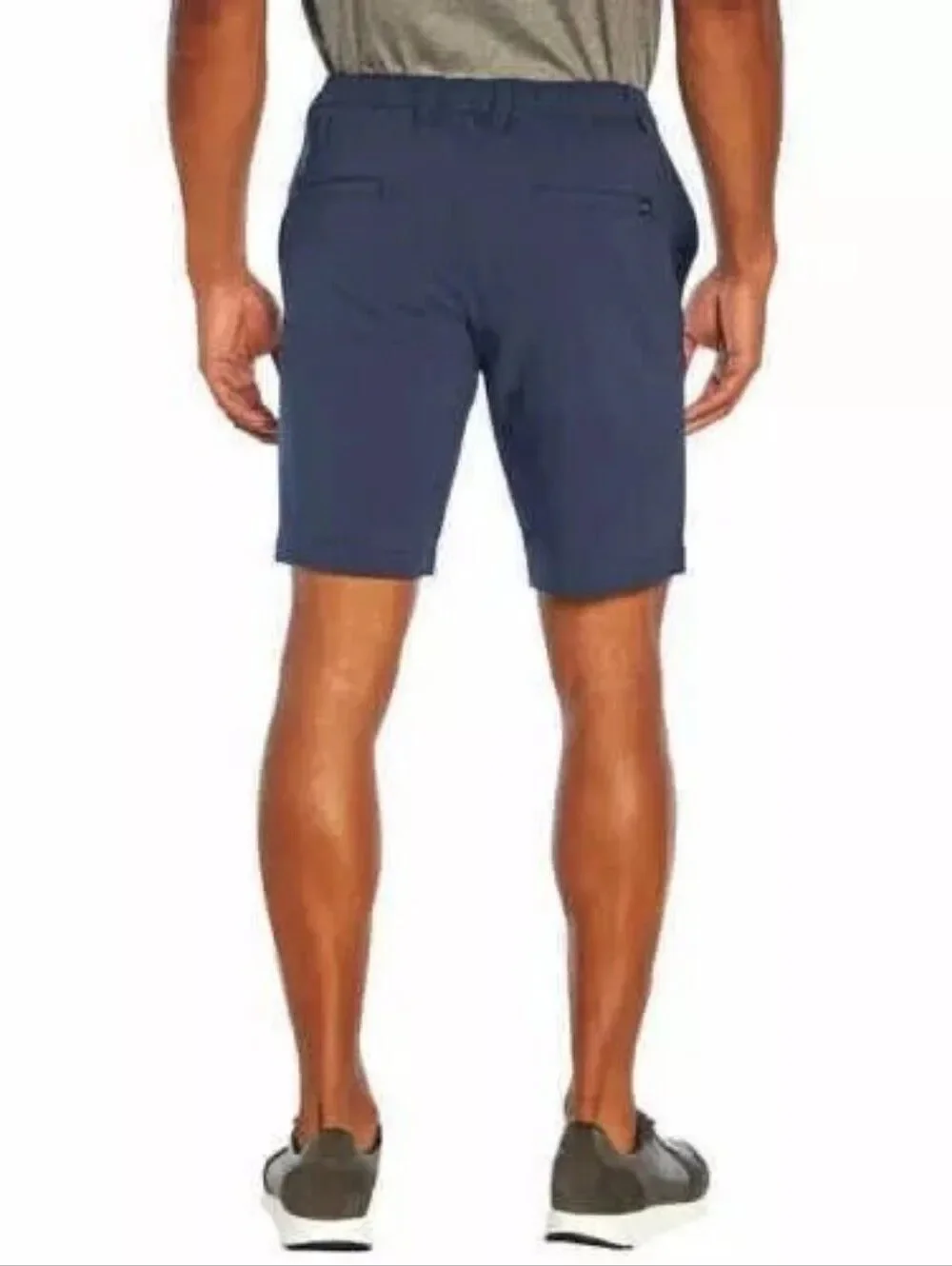 Banana Republic Men's Comfort Elastic Waistband Flat Front Shorts Size 36